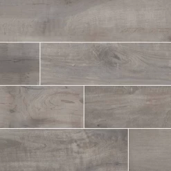 MSI Country River Stone Wood Look Porcelain Tile Matte 8" X 48"