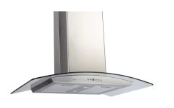 Cyclone Alito Collection SI512 36" Island Range Hood Kitchen Exhaust Fan With Mesh Filter