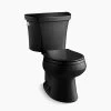 Kohler Wellworth Two Piece Round Front Dual Flush Toilet