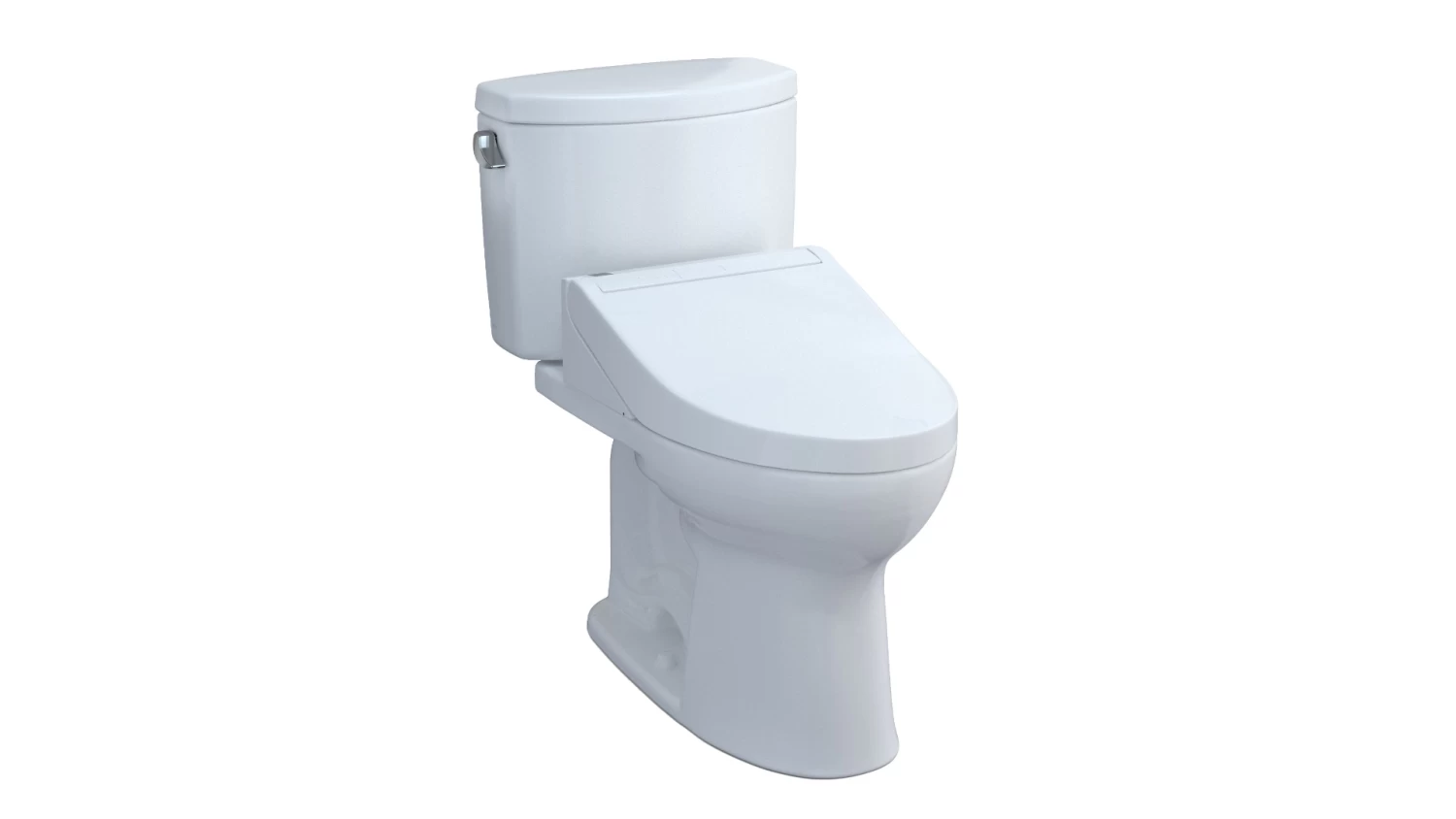 Toto Drake II Washlet C5 Two Piece Toilet 1.28 GPF- Cotton
