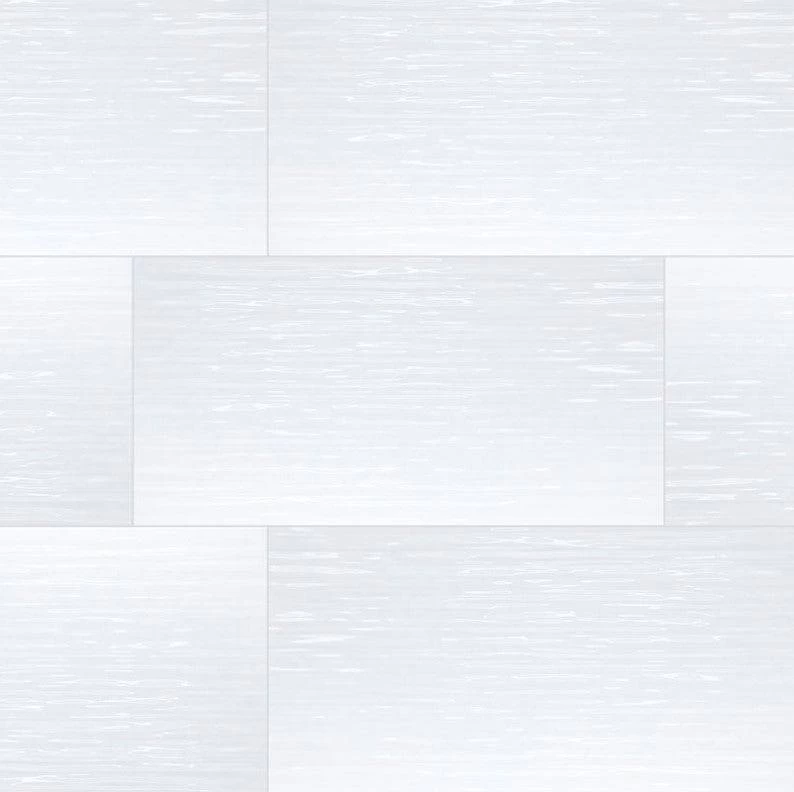 MSI Backsplash And Wall Tile Dymo Stripe White Tile Glossy 12" X 36"