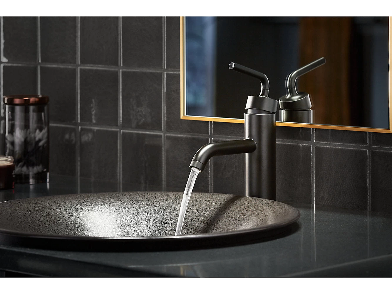 Kohler Purist Single Handle Bathroom Sink Faucet With Straight Lever Handle - Chrome - Image 3