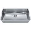 Kindred Steel Queen 32.75" X 18.75" Single Bowl Undermount Kitchen Sink Stainless Steel
