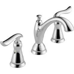 Delta LINDEN Two Handle Widespread Bathroom Faucet- Chrome