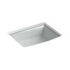 Kohler Archer 20" X 15" Undermount Bathroom Sink - Ice Grey