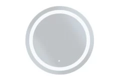 WarmlyYours Marilyn Wall Mount LED Mirror With 27.5" Diameter