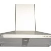 Cyclone Alito Collection SIB520 36" Island Range Hood Kitchen Exhaust Fan With Baffle Filter