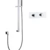 Streamline Cavalli CAVKIT12 Thermostatic Shower Kit With Square Hand Shower And Tub Filler (Shower Head Sold Separately)
