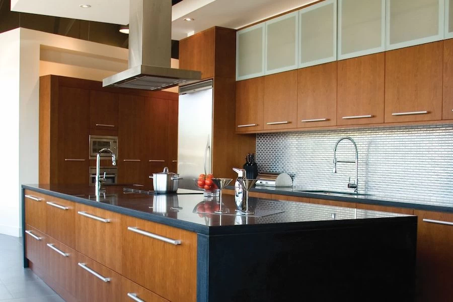 Cyclone Alito Collection SIB523 30" Island Range Hood Kitchen Exhaust Fan With Baffle Filters - Image 2