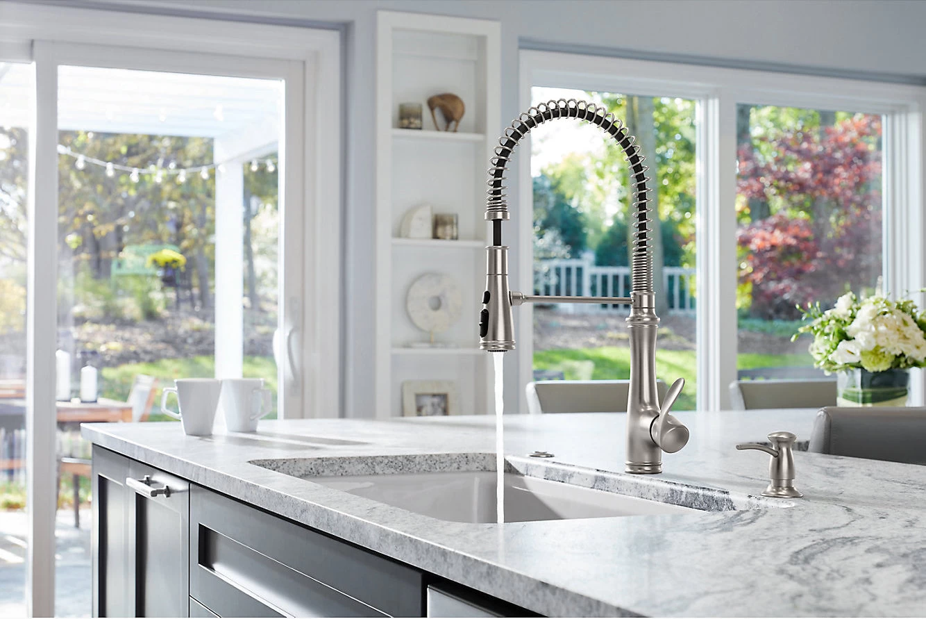 Kohler Bellera Single Handle Semi Professional Kitchen Sink Faucet 29106 - Image 4