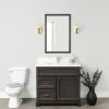 Stonewood Bellrose Lakewood Stained Classic Freestanding Vanity With Countertop And Sink