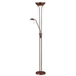 Dainolite Mother/Son Floor Lamp, Oil Brushed Bronze