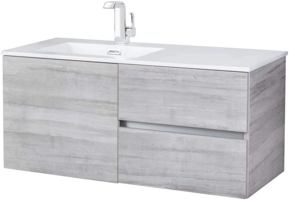 Cutler Beachwood 42" Wall Mount Bathroom Vanity - Image 3
