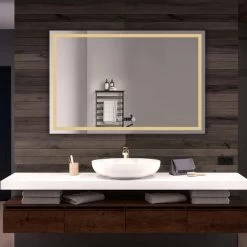 Kodaen Embrace Bathroom LED Vanity Mirror W/ Built-in Bluetooth Speaker - MSL-105T