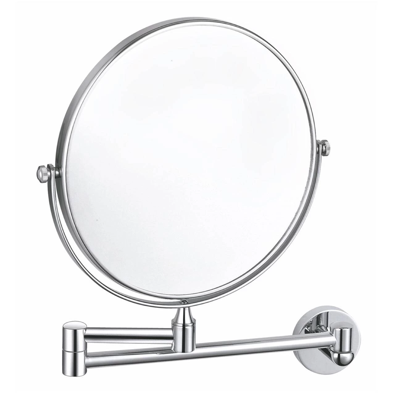 Kube Bath Aqua Rondo By Kube Bath Two-sided Swivel Wall Mount Mirror – Chrome