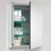 Kube Bath 24" Wide Mirrored Bathroom Medicine Cabinet
