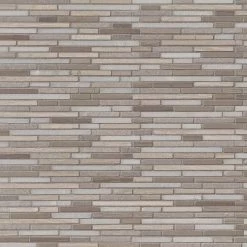 MSI Backsplash And Wall Tile Arctic Storm Bamboo Pattern Honed Marble Tile