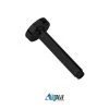 Kube Bath Aqua Rondo By Kube Bath 6 Inch Long Shower Head Ceiling Bar – Black