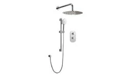 Streamline Cavalli CAVKIT2 Thermostatic Shower Kit With 10" Round Shower Head And Round Hand Shower