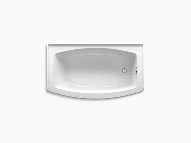 Kohler - Expanse 60" X 30" Curved Alcove Bath With Integral Flange And Right-Hand Drain - Image 2