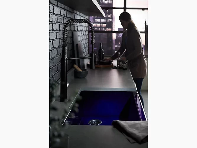 Kohler Whitehaven 34" X 21-9/16" Undermount Single Bowl Farmhouse Kitchen Sink With Tall Apron- White - Image 14