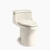 Kohler One-Piece Compact Elongated 1.28 Gpf Chair Height Toilet With Quiet-Close™ Seat
