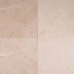 MSI Crema Marfil Classic Polished Marble Tile 12" X 12"