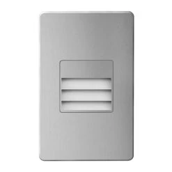 Dainolite LED 3" Indoor/Outdoor Brushed Aluminum Step/Wall Light