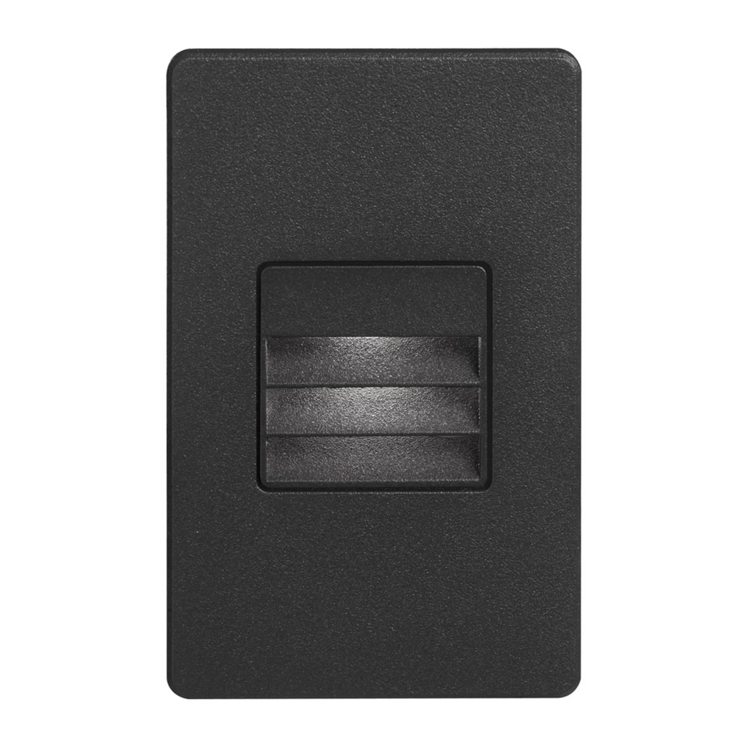 Dainolite LED 3" Indoor/Outdoor Black Step/Wall Light