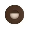 Dainolite LED 3.46" Indoor/Outdoor Bronze Step/Wall Light