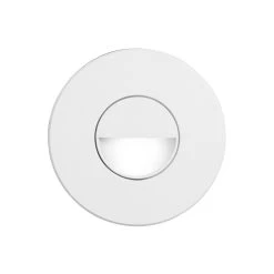 Dainolite LED 3.46" Indoor/Outdoor White Step/Wall Light