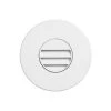 Dainolite LED 3.46" Indoor/Outdoor White Step/Wall Light LED With Louver
