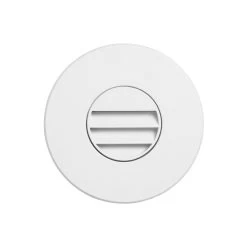 Dainolite LED 3.46" Indoor/Outdoor White Step/Wall Light LED With Louver