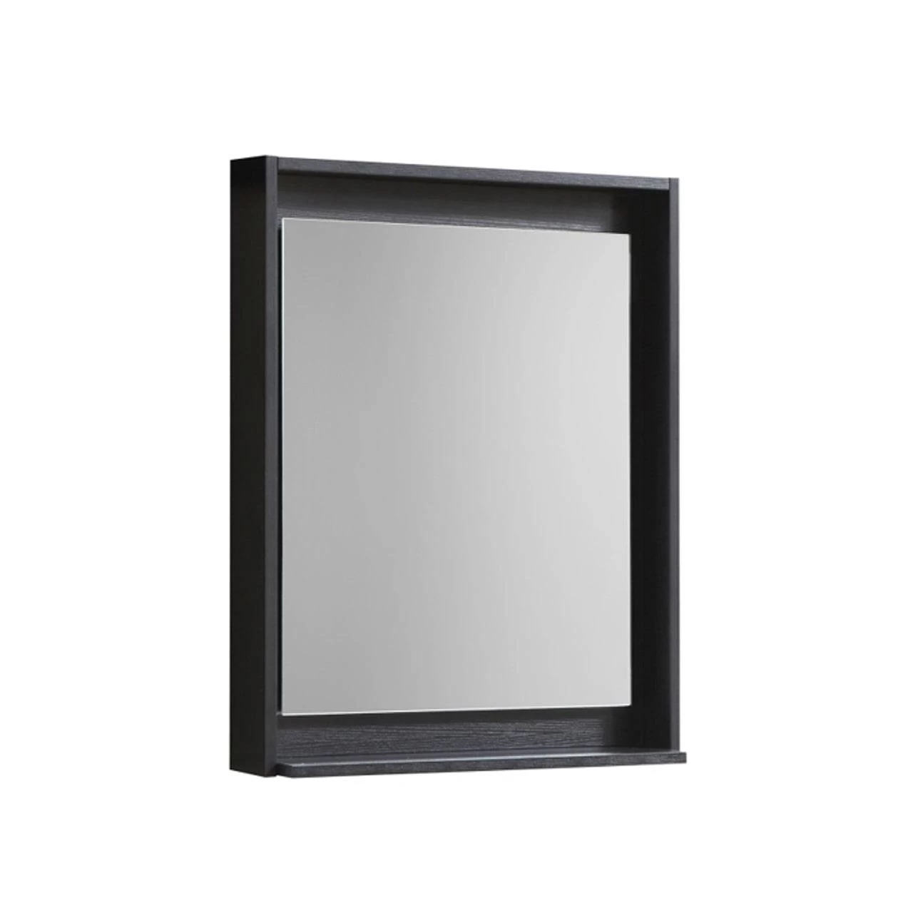Kube Bath 24" Wide Bathroom Mirror With Shelf