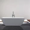 Kube Bath Contemporanea Free Standing Bathtub Collection 59" And 67"