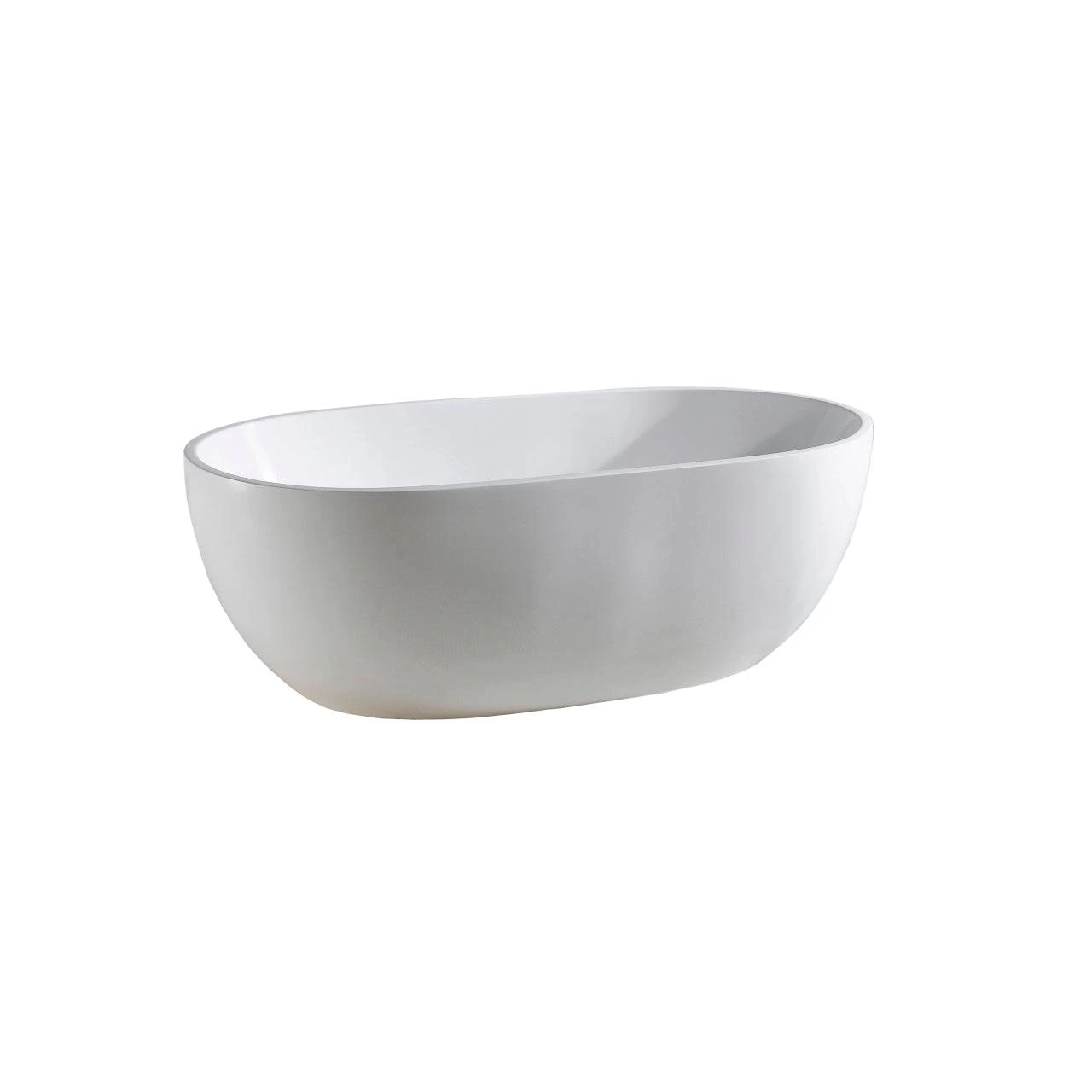Kube Bath Vernice 66.5" X 31.7" X 21.6" Free Standing Bathtub - Image 4
