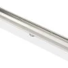 Kube Bath 28" Stainless Steel Tile Grate Shower Drain