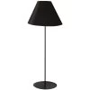 Dainolite 1 Light Tapered Floor Lamp With Black Shade