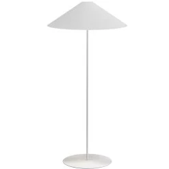 Dainolite 1 Light Floor Lamp With White Shade