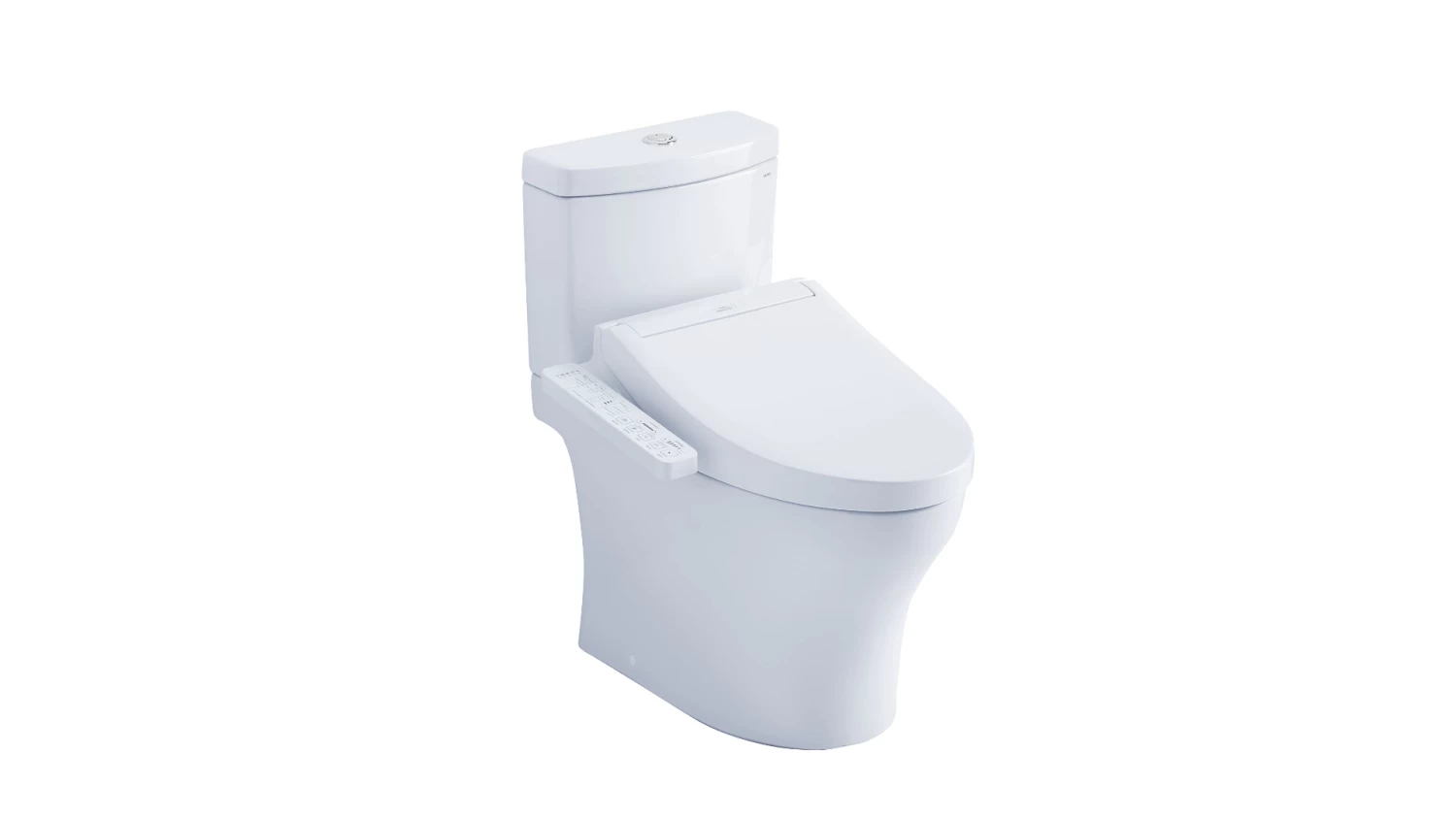 Toto Aquia IV Washlet+ C2 Two Piece Toilet 1.28 GPF And 0.8 GPF