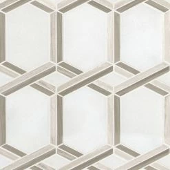 MSI Backsplash And Wall Tile Royal Link Polished Marble Tile 12" X 12"