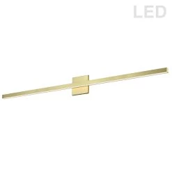 Dainolite 36W Vanity, Aged Brass W/ FR Acrylic Diffuser