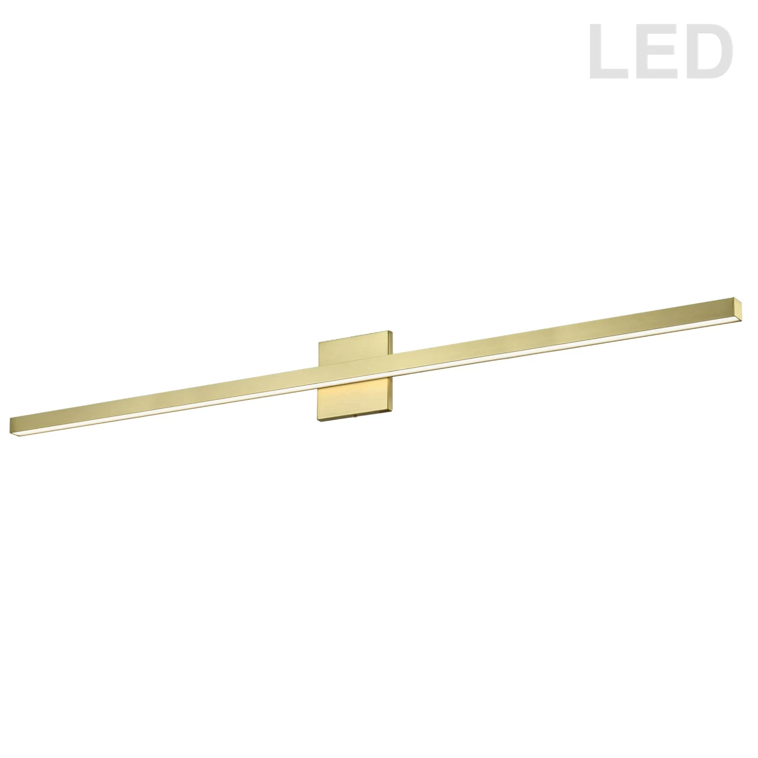 Dainolite 36W Vanity, Aged Brass W/ FR Acrylic Diffuser