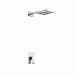 Kube Bath Aqua Piazza Shower Set With 12" Square Rain Shower Head - WR3001V