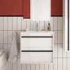 PierDeco Design Attila 24 Inch Vanity (2 Drawers)