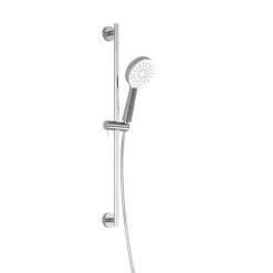 Kalia CITÉ PLUS 2-Jet Hand Shower, Wall Bar And 60" Flexible And Soft PVC Hose Assembly- Chrome