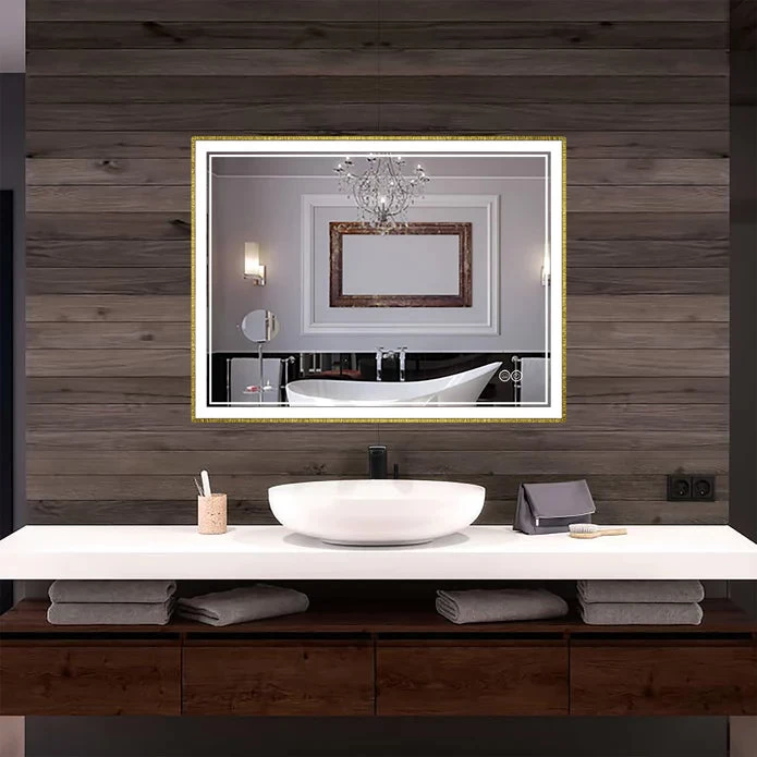 Kodaen Infinity Sp Front-lit Framed Bathroom LED Vanity Mirror LEDBMF217 - Image 10