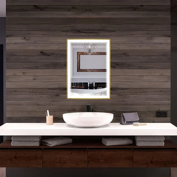 Kodaen Infinity Sp Front-lit Framed Bathroom LED Vanity Mirror LEDBMF217 - Image 13