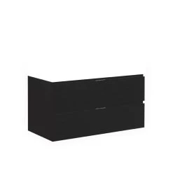 Kube Bath Bliss 40" Wall Mount / Wall Hung Modern Bathroom Vanity With 2 Drawers Countertop Not Included