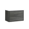 Kube Bath De Lusso 36" Wall Mount / Wall Hung Bathroom Vanity With 2 Drawers Countertop Not Included